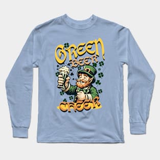 St Patricks Day Green Beer Cheer Long Sleeve T-Shirt